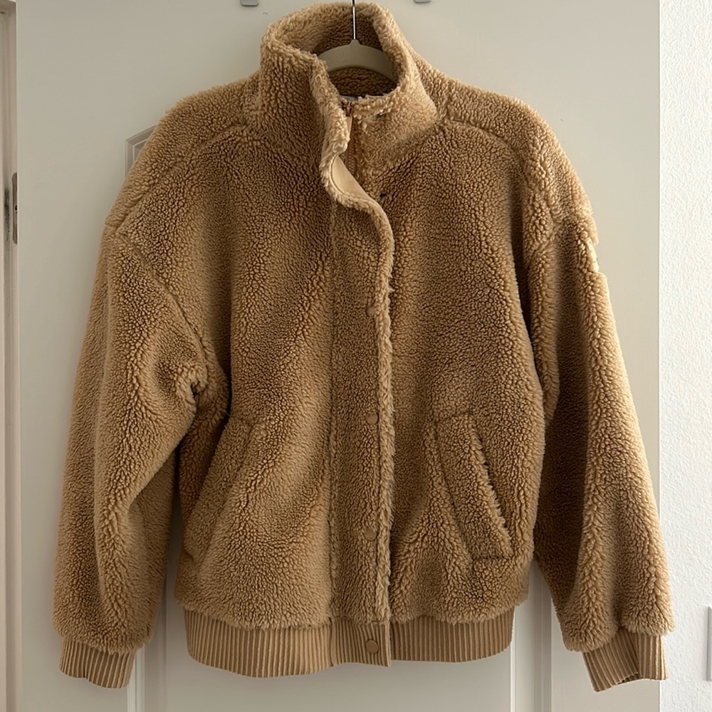 Alo Varsity Sherpa Jacket
